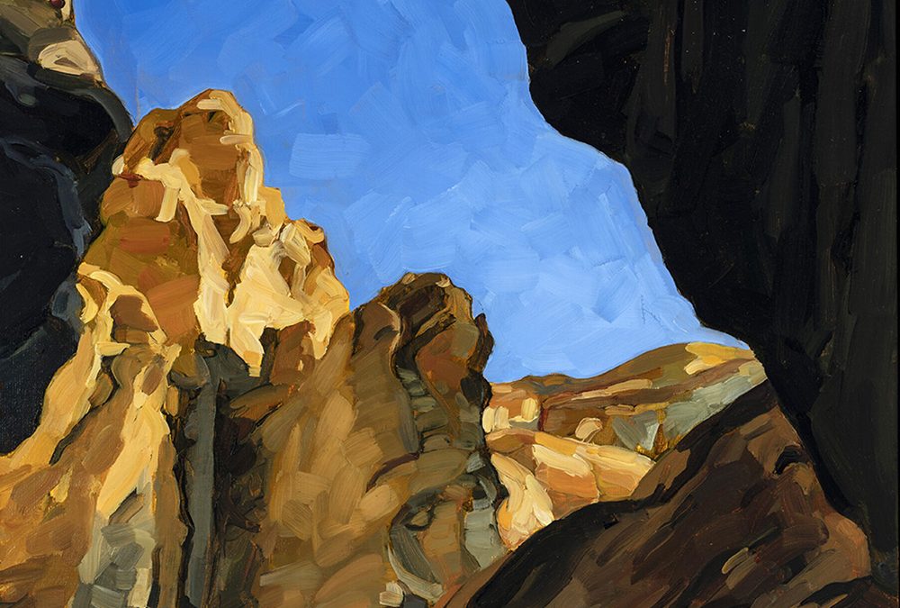GOLDEN CANYON DEATH VALLEY CALIFORNIA I